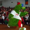Phillie Phanatic deftly spreads reading fever