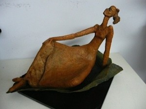 “Thumbelina,” a sculpture by Jean Cheeseman. will be on display starting Sept. 6 when the Chester County Art Association’s debuts it 2013 Invitational Art Exhibition at a fund-raising gala.