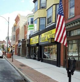 Flags are one way that the City of Coatesville is using to make the downtown area more attractive.