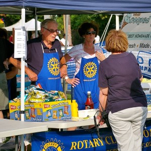 The Rotary Club organizes Celebrate Coatesville every year, bringing together businesses from around the area.