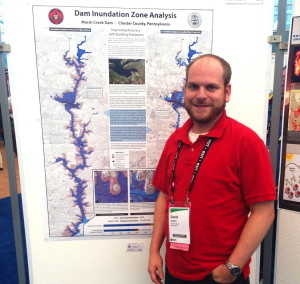 Dave Sekkes, the emergency planning coordinator for the Chester County Department of Emergency Services (DES), won a first-place data integration award last month.