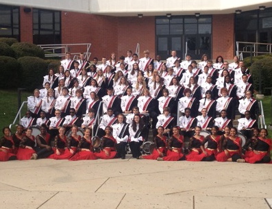 coatesville raiders marching red host competition perform bands saturday