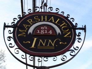 The Marshalton Inn will host a “History on Tap” program Monday night from the Chester County Historical Society.