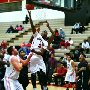 John Lott  puts in a layup. Though Coatesville is inexperienced in the backcourt, the guards were key in fastbreak points.