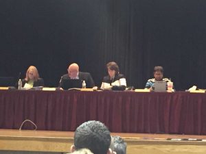 taschner coatesville school board casd accusations against makes group directors cathy held meeting district tuesday dr area