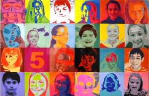 Pocopson-Elementary-Andy-Warhol-mural---Art-in-Action